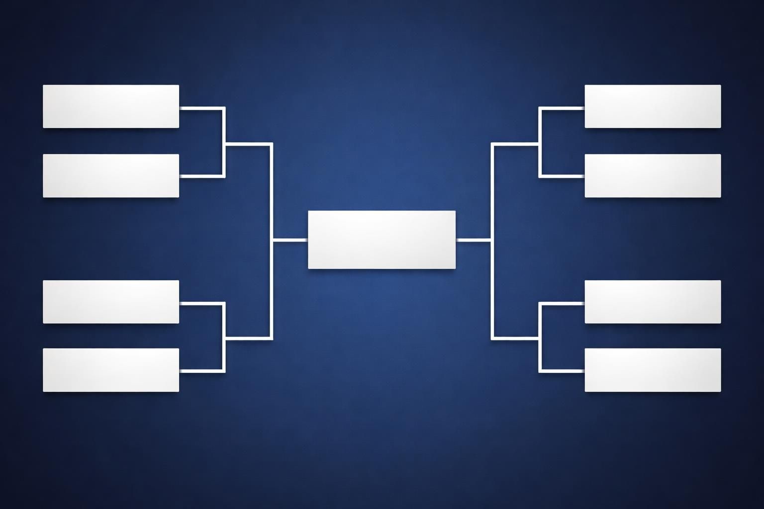 Single Elimination Tournament Brackets