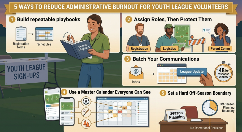 Administrative Burnout for Youth League Volunteers